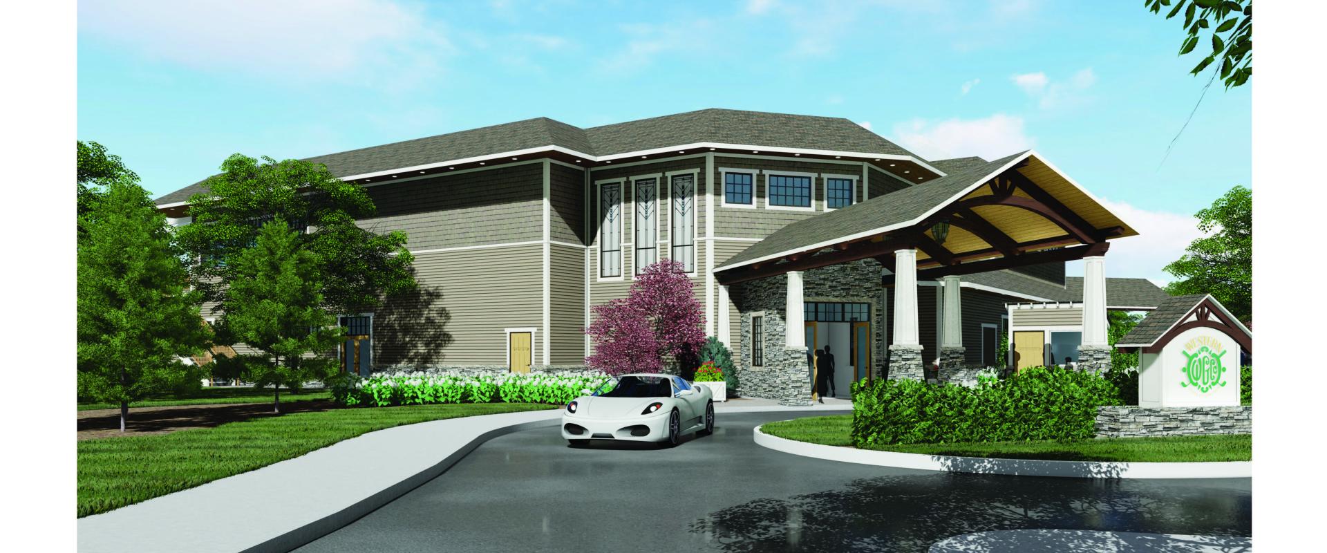 Western Golf and Country Club Tower Construction